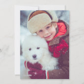 季節のご挨拶を楽しく | フォト ホリデー カード (裏面)