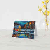 季節のご挨拶カード105 カード (黄色い花)