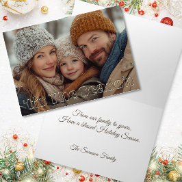 季節のご挨拶写真 カード