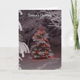 季節のご挨拶 ウィンターワンダーランド カード