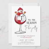 季節のご挨拶!カジュアルパーティー 招待状 (正面)