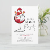 季節のご挨拶!カジュアルパーティー 招待状 (スタンド正面)