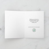 季節のご挨拶 クリスマス 法人向け ホリデー カード (内部)