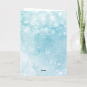 季節のご挨拶 クリスマス 法人 ホリデー カード (裏面)