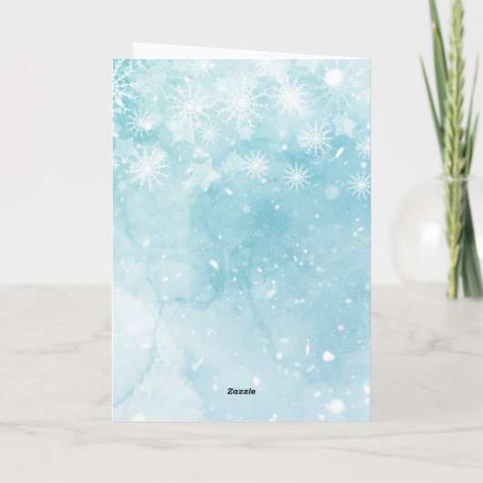 季節のご挨拶 クリスマス 法人 ホリデー カード (裏面)