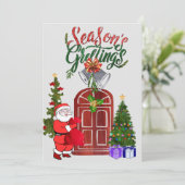 季節のご挨拶 シーズンカード (スタンド正面)