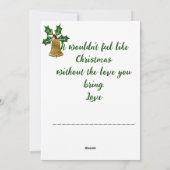 季節のご挨拶 シーズンカード (裏面)