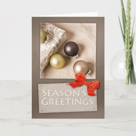 季節のご挨拶 シーズンカード (正面)