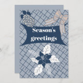 季節のご挨拶 シーズンカード (正面/裏面)