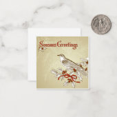 季節のご挨拶 ノートカード (正面/裏面インサイチュ)