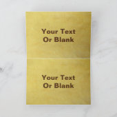 季節のご挨拶 - ブルムース シーズンカード (内部)