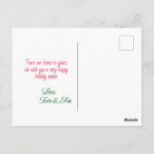 季節のご挨拶 ポストカード (裏面)