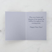 季節のご挨拶 ムーンとスター シーズンカード (内部)