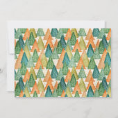 季節のご挨拶 モダン ファミリー フォト シーズンカード (裏面)