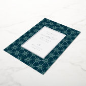 季節のご挨拶 | 写真を追加 箔シーズンカード (回転した状態)