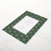 季節のご挨拶 | 写真を追加 箔シーズンカード (回転した状態)