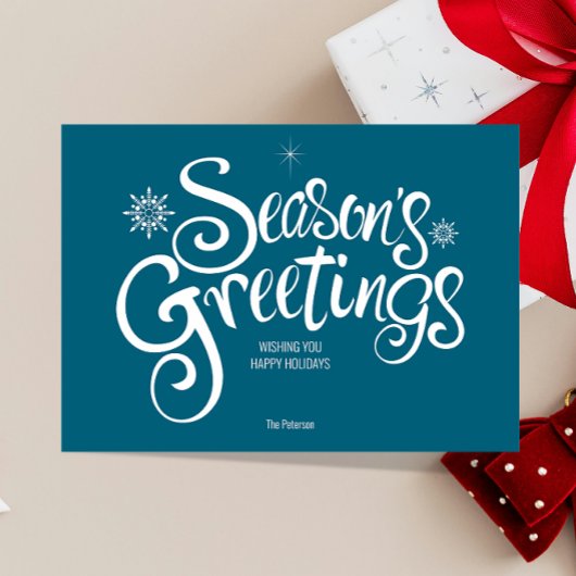 季節のご挨拶 | 手書きスクリプトのご挨拶 カード