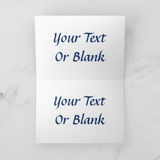 季節のご挨拶 - 輝ける星 シーズンカード (内部)