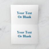 季節のご挨拶 - 都市に住むムース シーズンカード (内部)