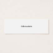 季節のご挨拶 雪の結晶 (裏面)