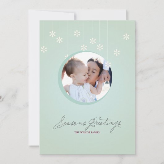 季節のご挨拶 {PhotoCard} シーズンカード (正面)