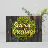 季節のご挨 箔シーズンカード (立ち正面)