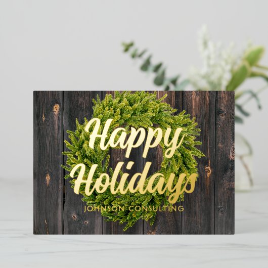 季節のご挨 箔シーズンカード (立ち正面)