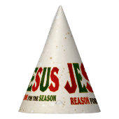 季節のイエス・キリストの理由 パーティーハット (左)