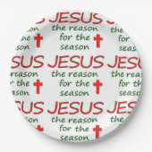 季節のイエス・キリストの理由 ペーパープレート (正面)