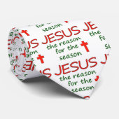 季節のクリスマスのイエス・キリストの理由 ネクタイ (ロール)