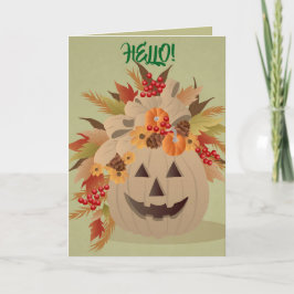 季節のグリーティングカード サンキューカード