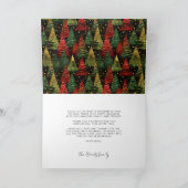 季節のグリーティング シンプルフォト シーズンカード (内部)