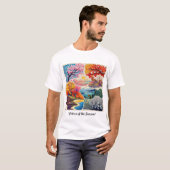 「季節のシンフォニー」 Tシャツ (正面フル)