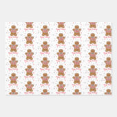 季節のパーソナライズされた贈り物ラベル ラッピングペーパーシート (正面2)