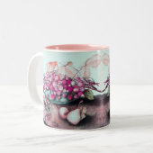季節のフルーツ3 ツートーンマグカップ (正面左)