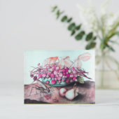 季節のフルーツ3 ポストカード (スタンド正面)