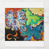 季節のマージ ワインラベル (シングルラベル)