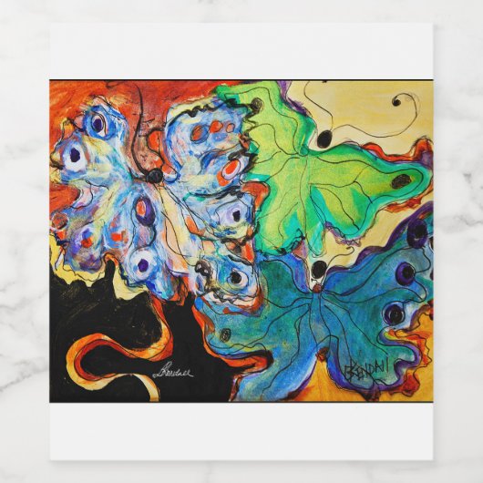 季節のマージ ワインラベル (シングルラベル)