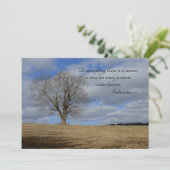 季節の全てに対する生命のお祝い 招待状 (スタンド正面)