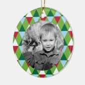 季節の写真の色 セラミックオーナメント (左)