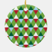 季節の写真の色 セラミックオーナメント (裏面)