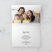 季節の出生の理由、1つの写真 シーズンカード (内部)