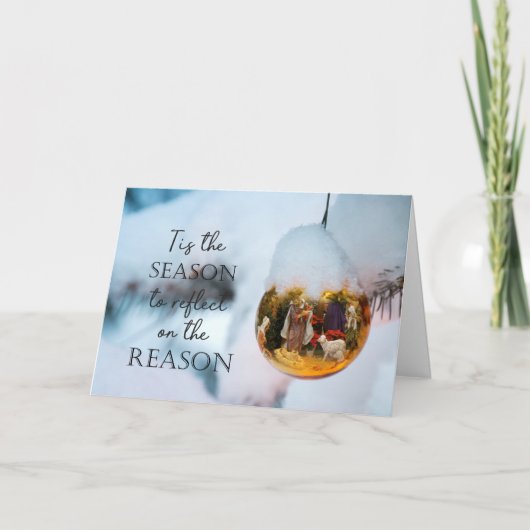 季節の出生の理由、1つの写真 シーズンカード (正面)