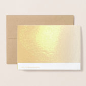 季節の古い輝くファッションドメリークリスマス 箔カード (裏面封筒付き)