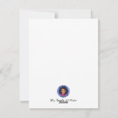 季節の名言 フラット ホリデー カード (裏面)