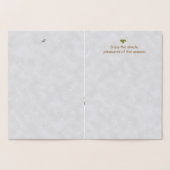 季節の喜びとシンプルな楽しみを祝うカード 箔カード (内部)