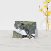 季節の喜びを分かち合おう カード (黄色い花)