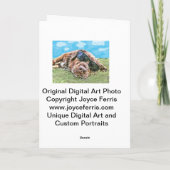 季節の変化 カード (裏面)