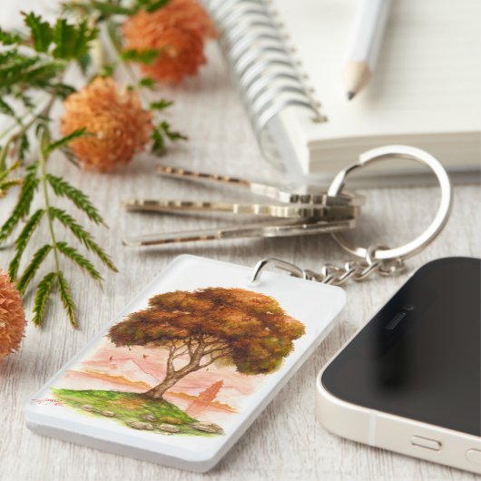 季節の変化 キーホルダー (正面右)