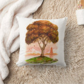 季節の変化 クッション (ブランケット)